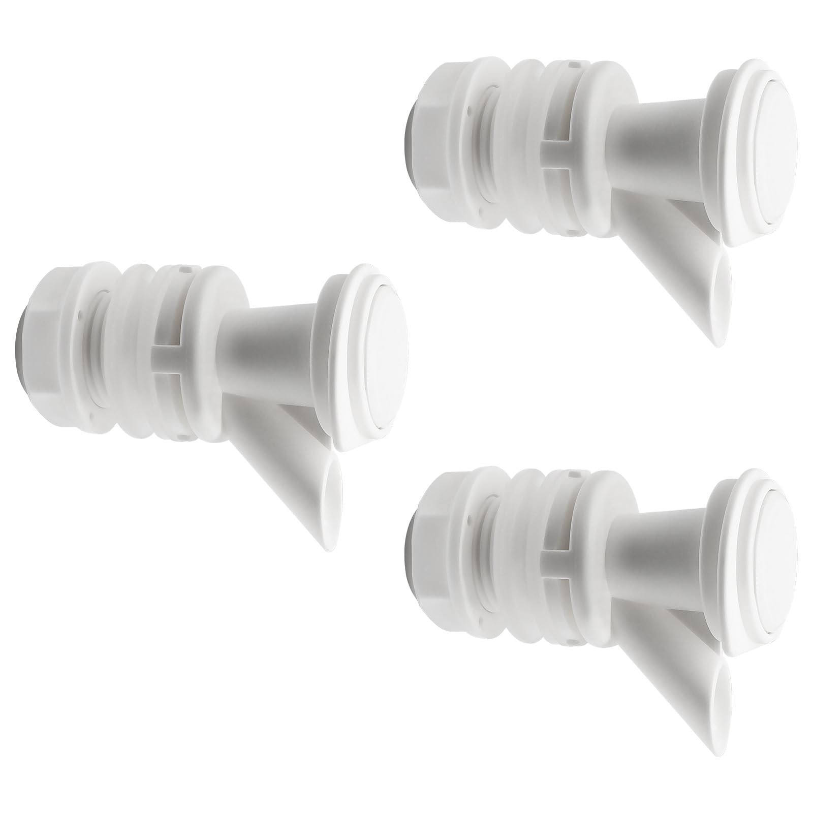 Push Button Spigot Kit Replacement - 3Pcs PP Water Cooler Spigot, Compatible ...