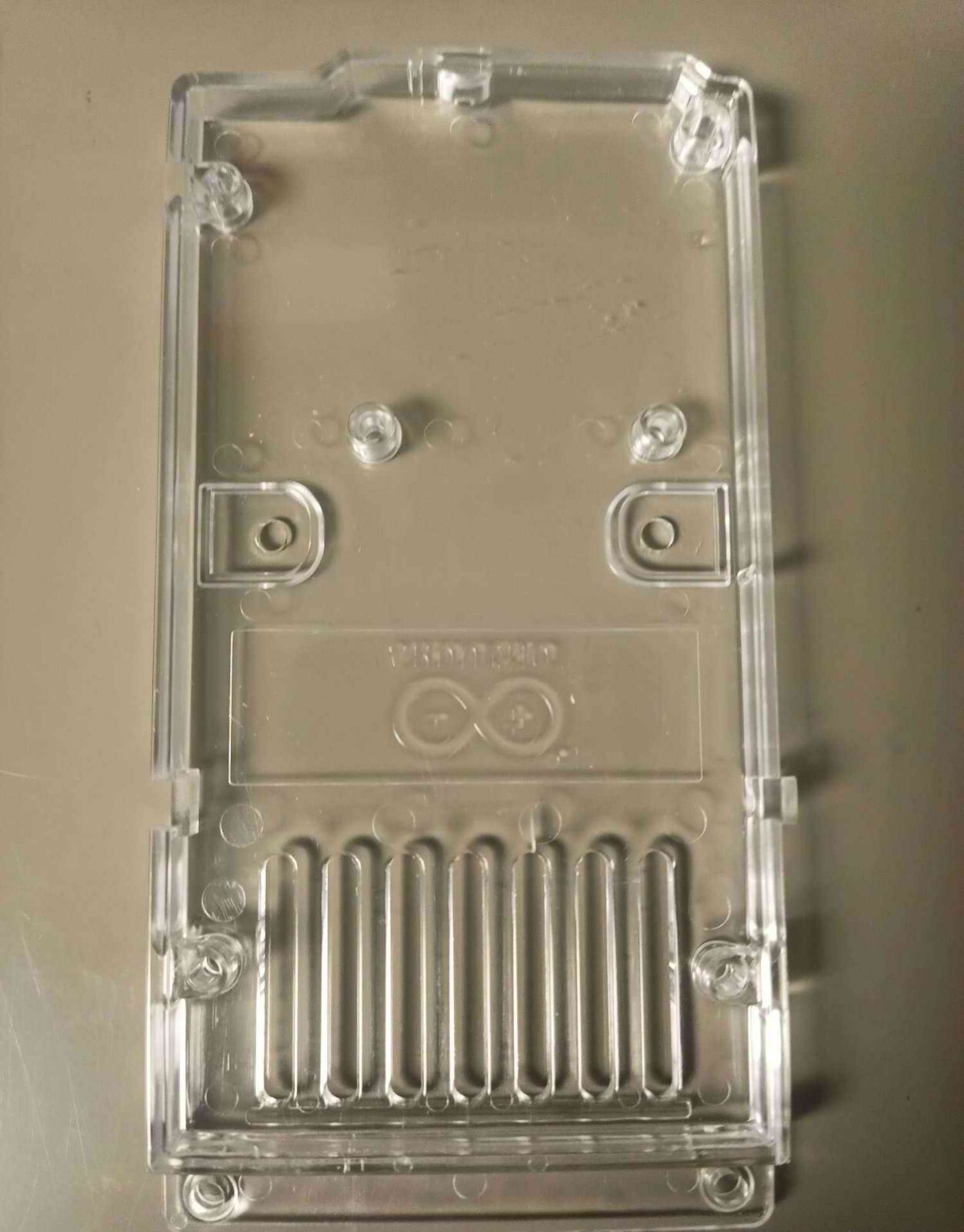 Genuine OEM Arduino MEGA DUE Clear Acrylic Plastic mounting plate bracket holder