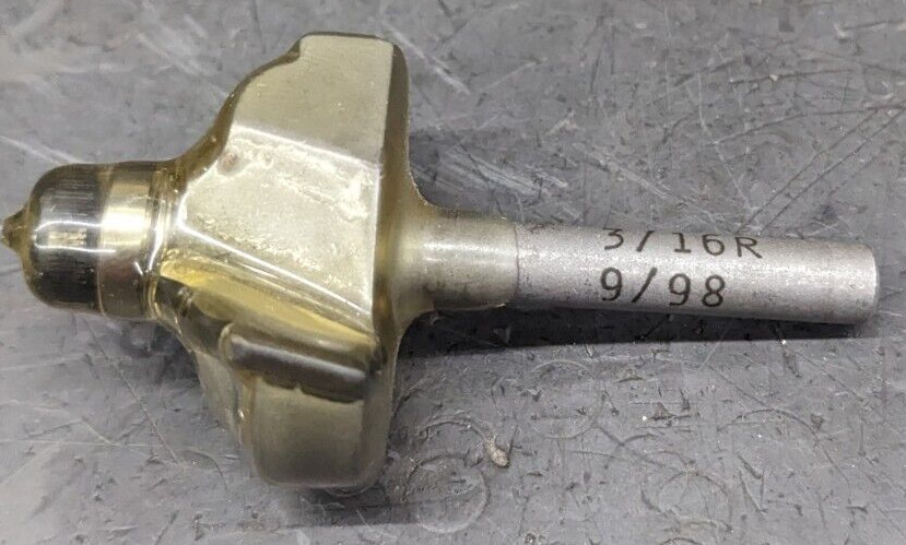WKW 1-3/8" Carbide Tipped Ogee Guide Router Bit Double Filet 71732 USA