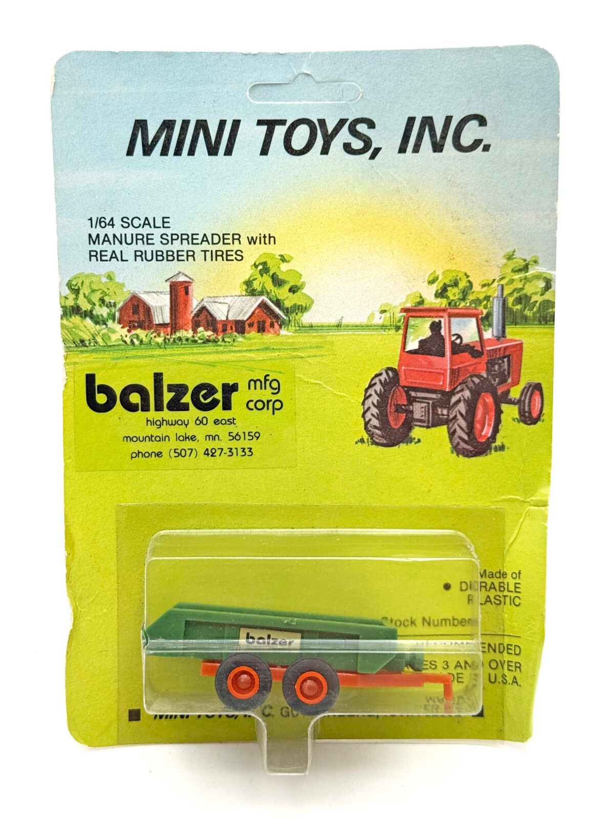 1/64 Balzer Manure Spreader