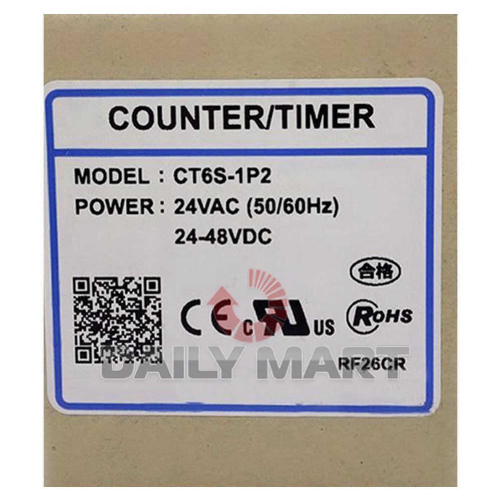 New In Box AUTONICS CT6S-1P2 Counter/Timer