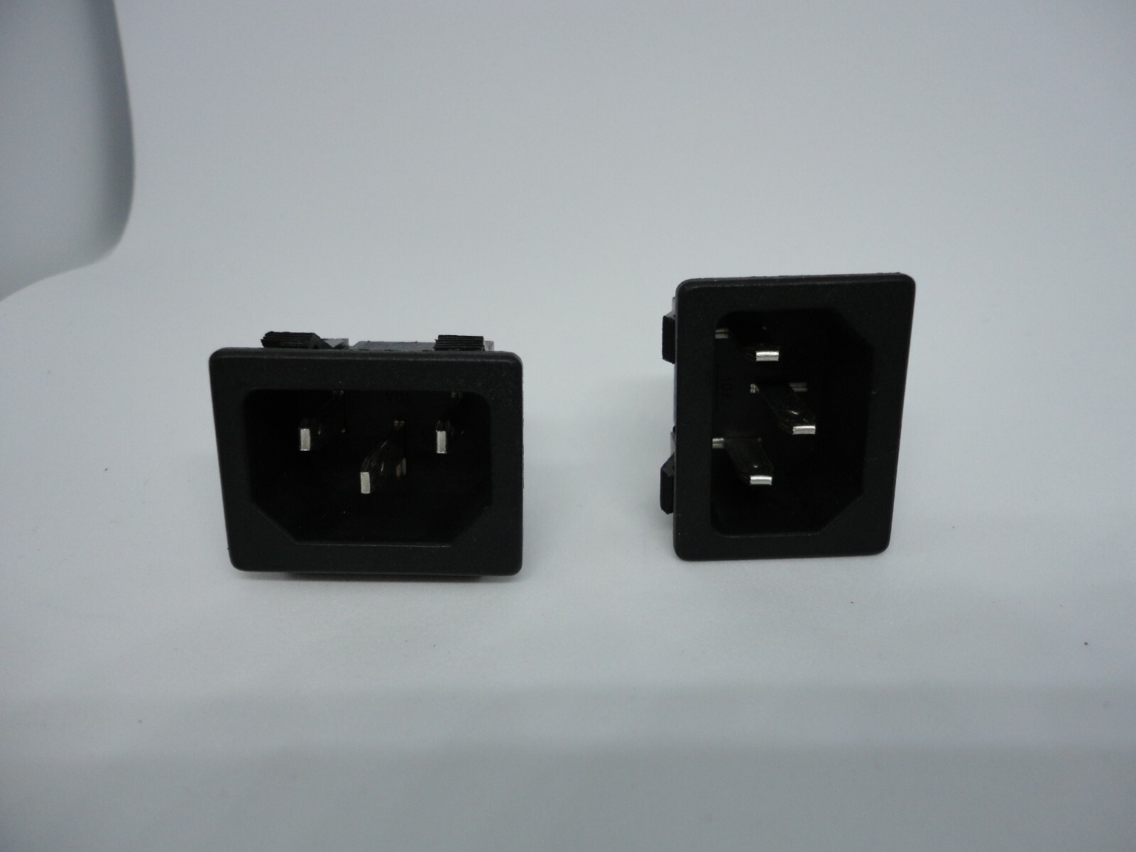 2 Pack AC Power Supply Electric Cable Connection Socket Port Jack 250V Computer