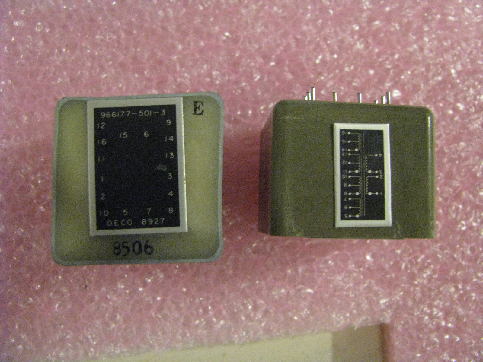 OECO POWER TRANSFORMER PART #  966177-501-3  NSN: 5950-00-881-7870