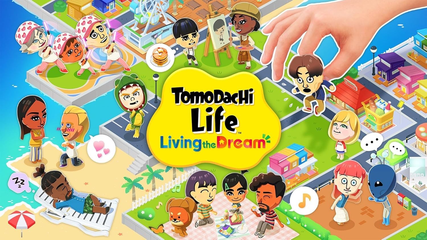 Tomodachi Life: Living the Dream - Nintendo Switch (DIGITAL CODE,QUICK DELIVERY)
