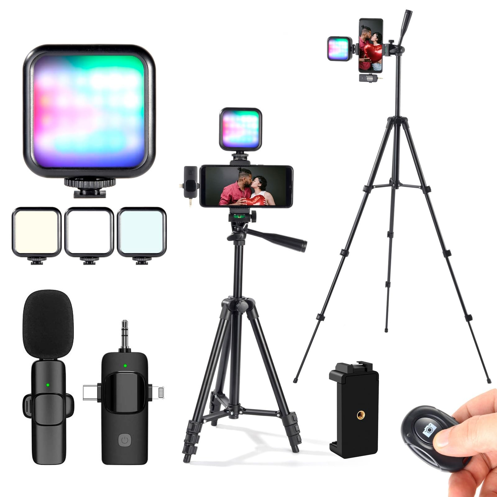 Vlogging Kit for iPhone,YouTube Starter Kit,Youtuber Beginner Content...