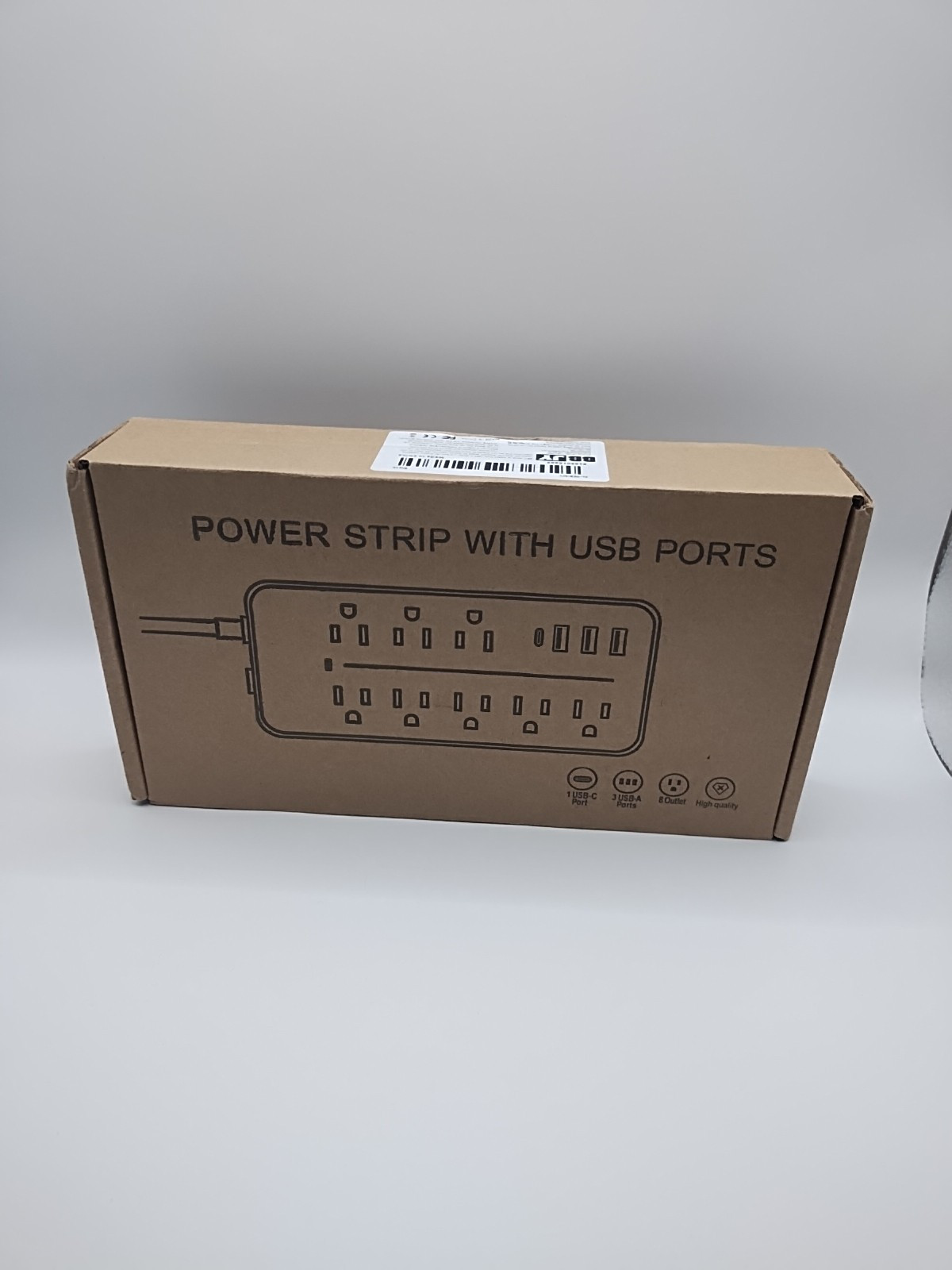 Power Strip 8 Outlets, 3 USB & 1 UBC Ports (#78)
