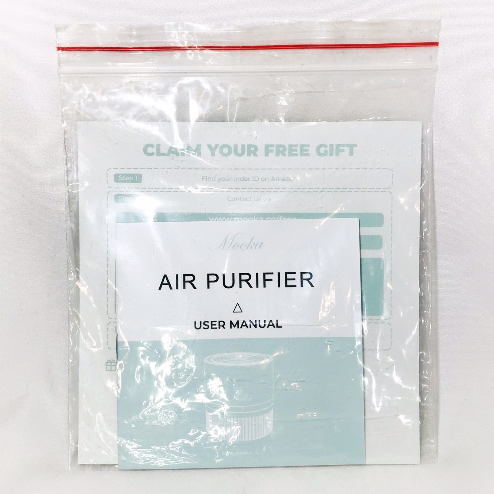 Original Mooka Air Purifier Instruction Manual Only
