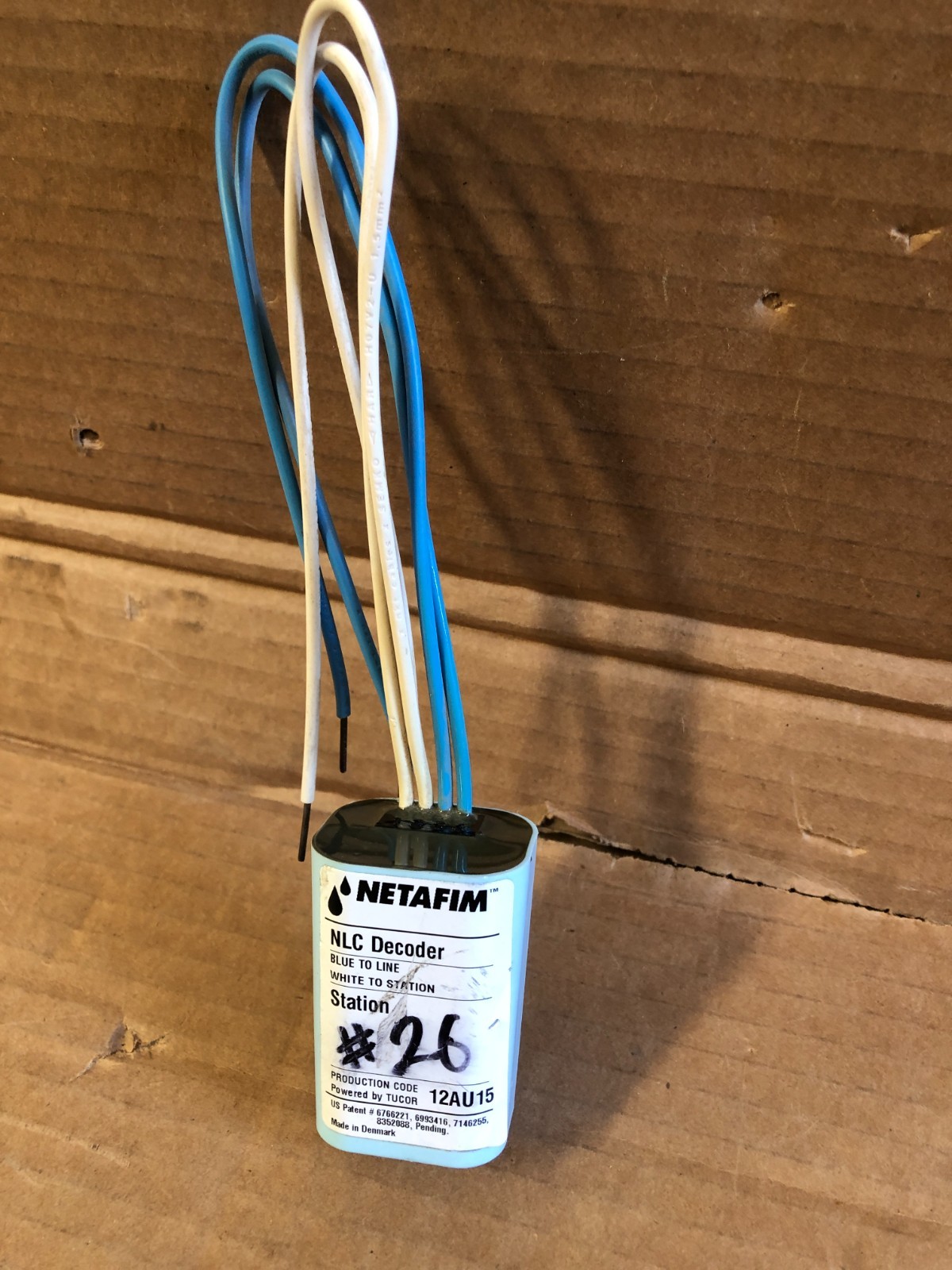 NETAFIM NLC Decoder Flow Sensor Irrigation System 13AU15