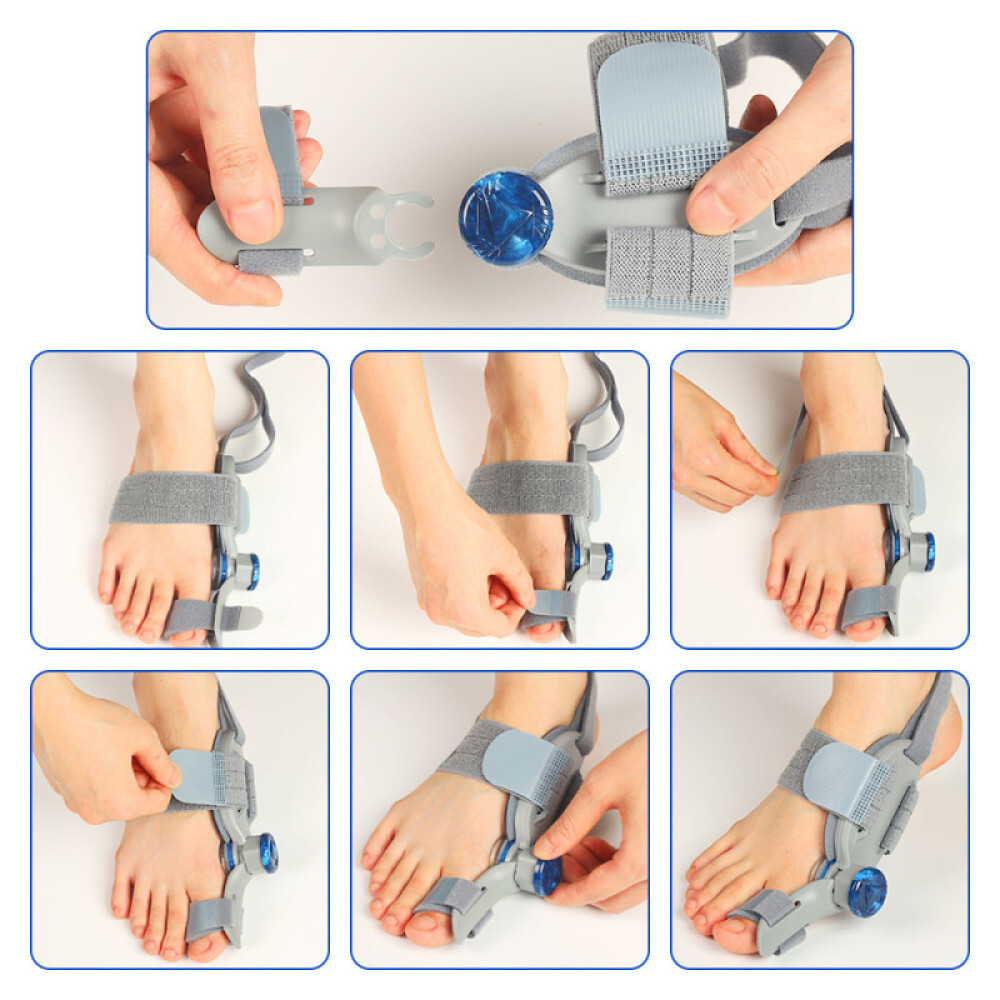 Bunion Fix Toe Valgus Corrector Adjustable Orthopedic Splints for Left and Right
