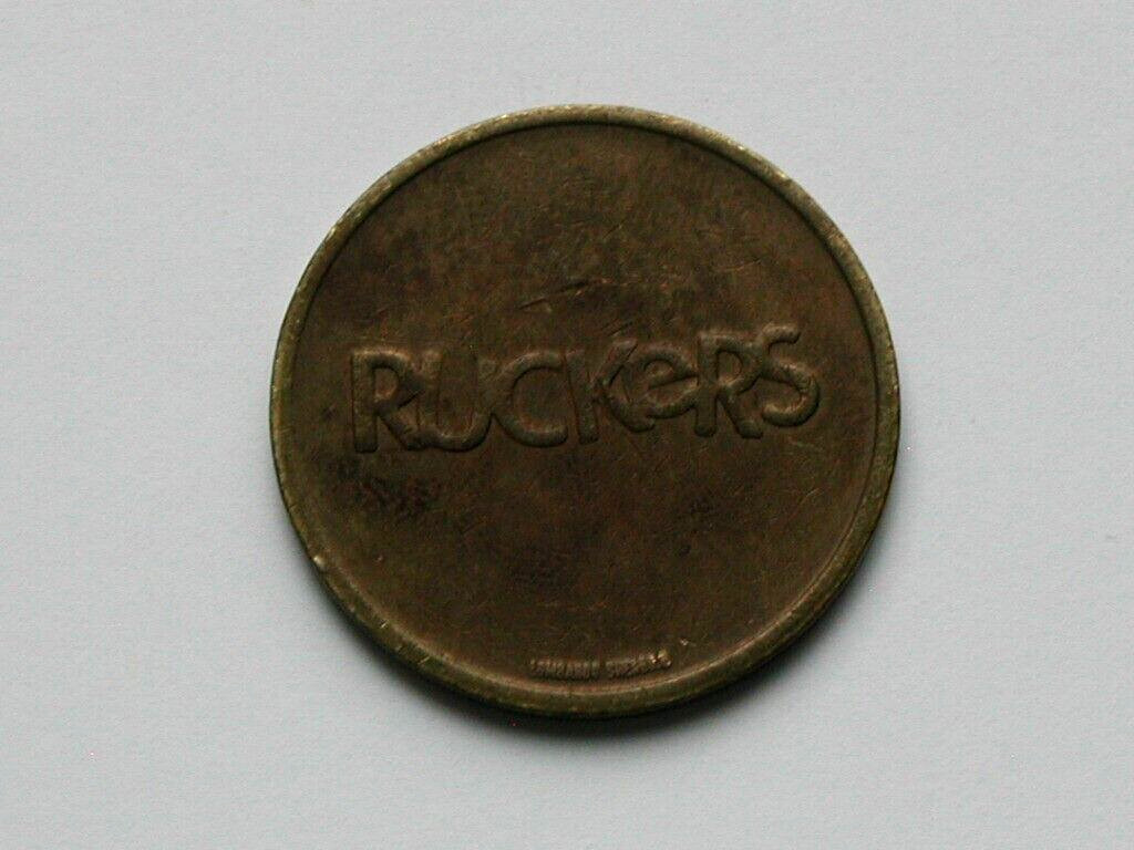 RUCKERS Saskatoon SK CANADA (Fuddrucker's) Arcade Token by LOMBARDO SHERBR.Q