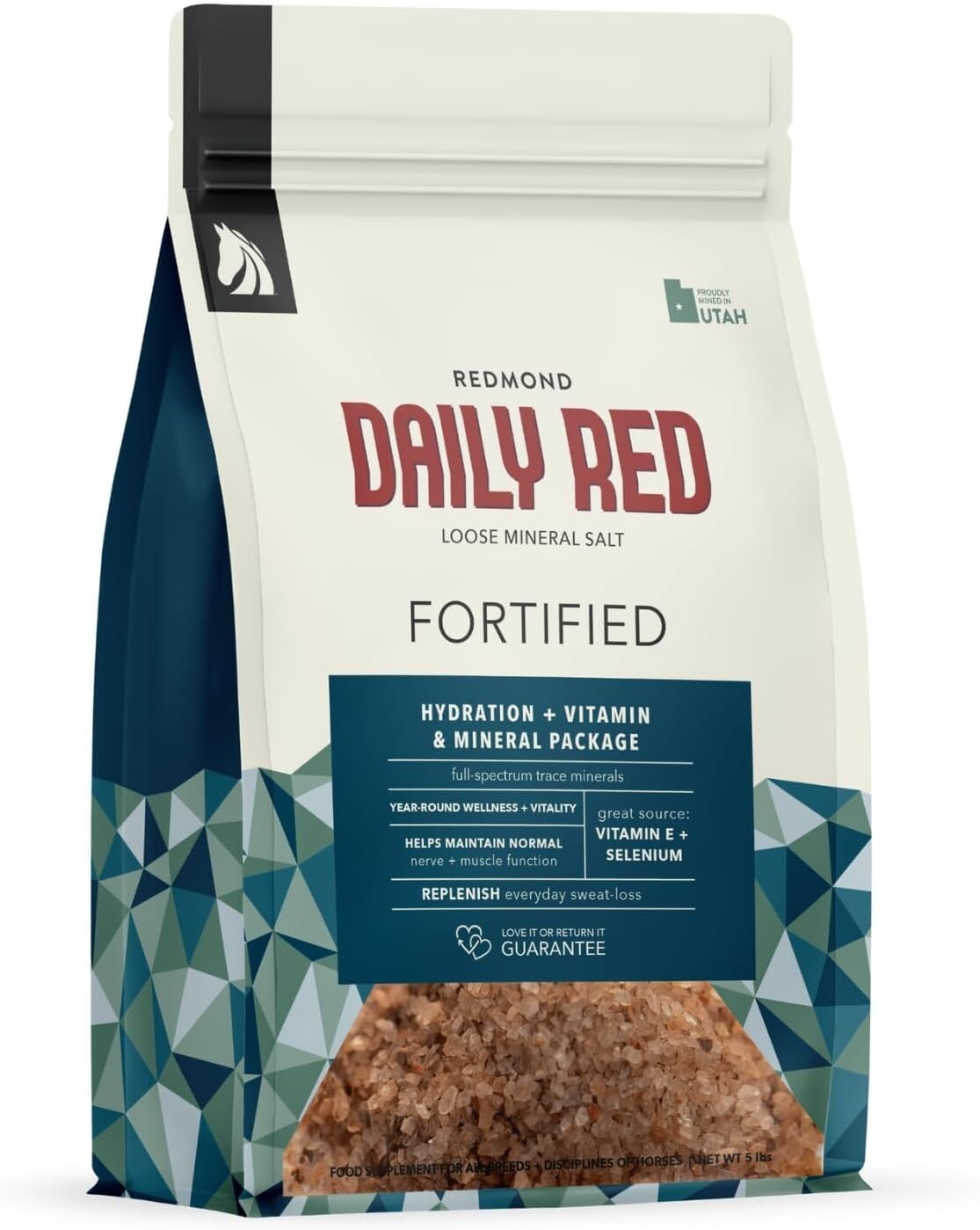 Redmond Daily Red Fortified Vitamin & Mineral Horse Supplement 5lb 331308