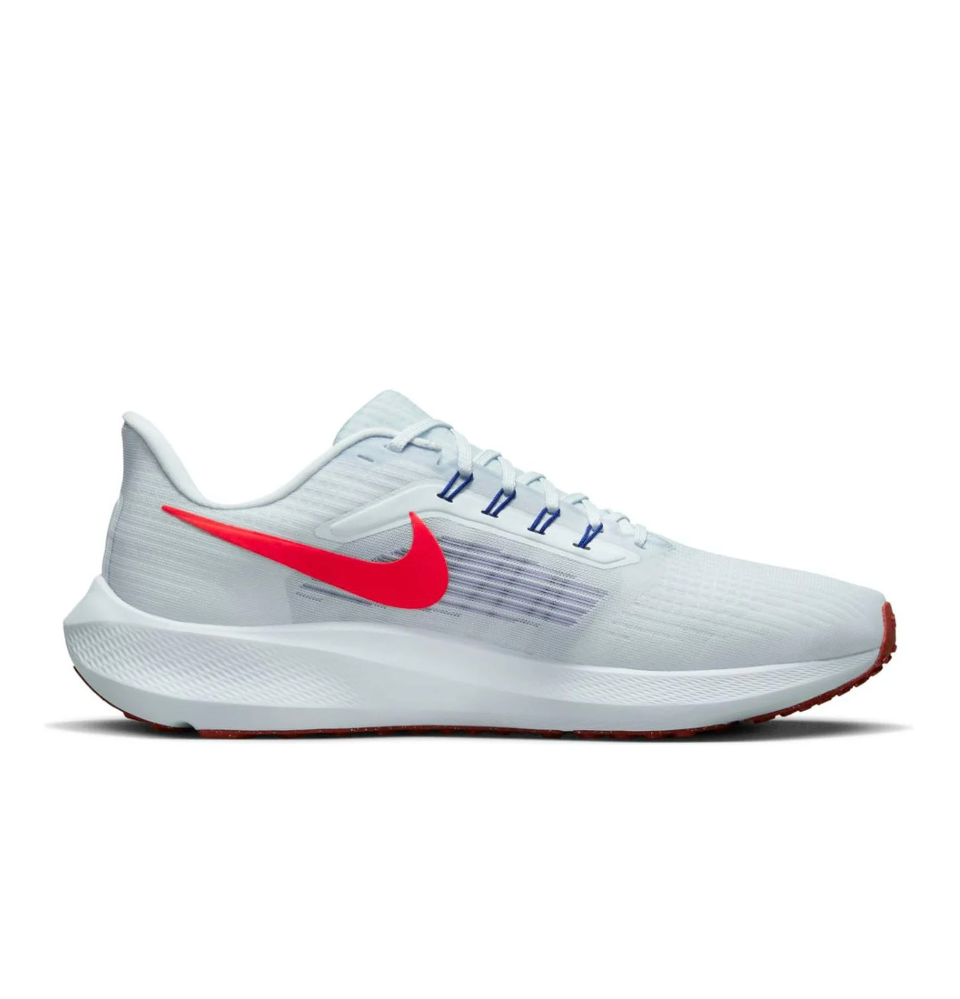 Nike Air Zoom Pegasus 39 Grey Bright Crimson Men's Size Shoes Sneaker DH4071 007