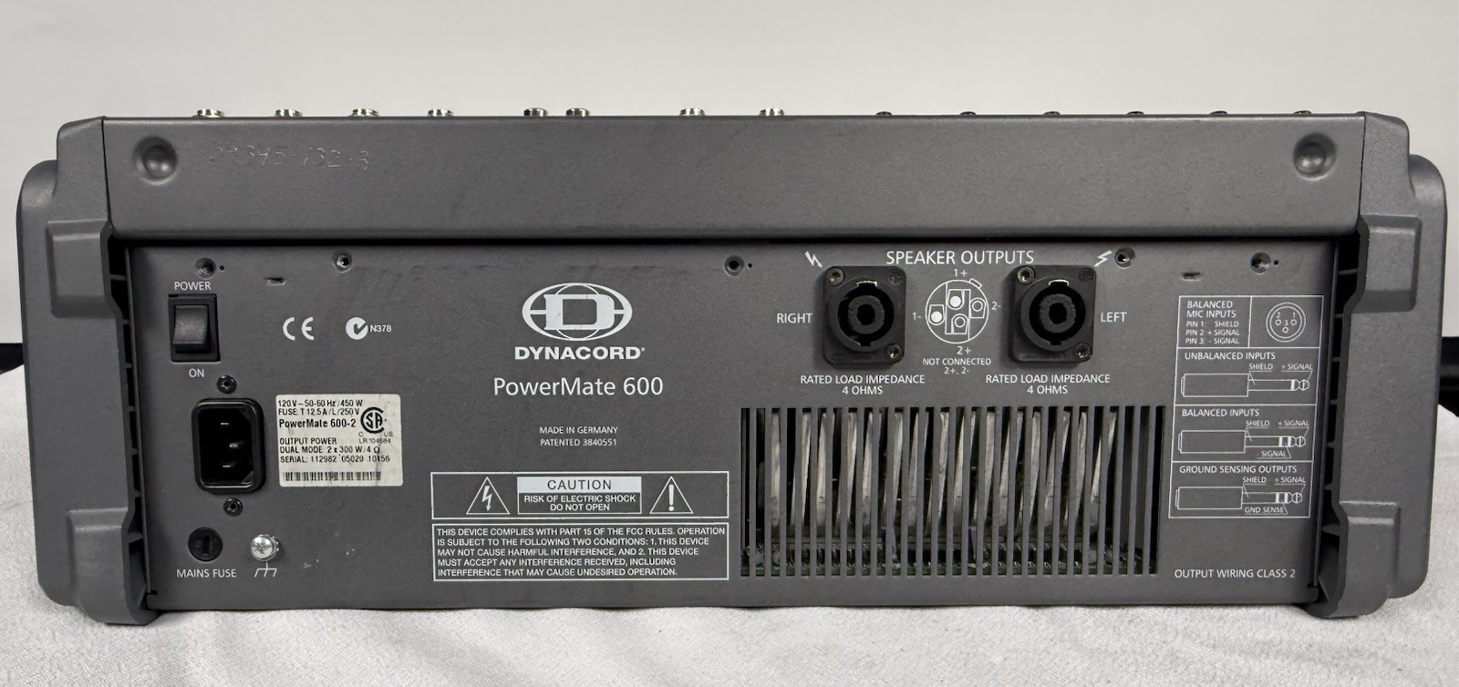 Dynacord Powermate 600-2