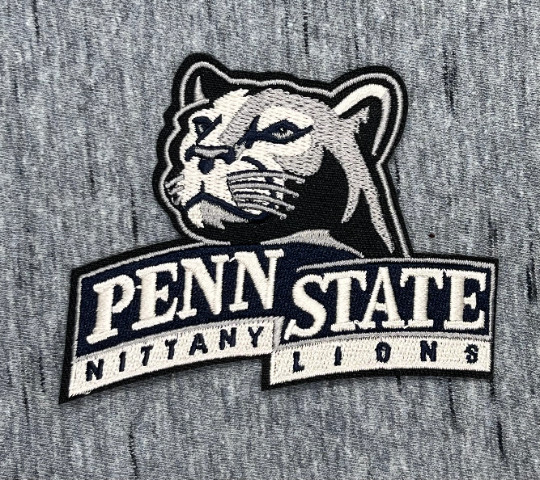 Penn State Nittany Lions Embroidered Iron On Patch 2.5” X 3.5” BEST QUALITY