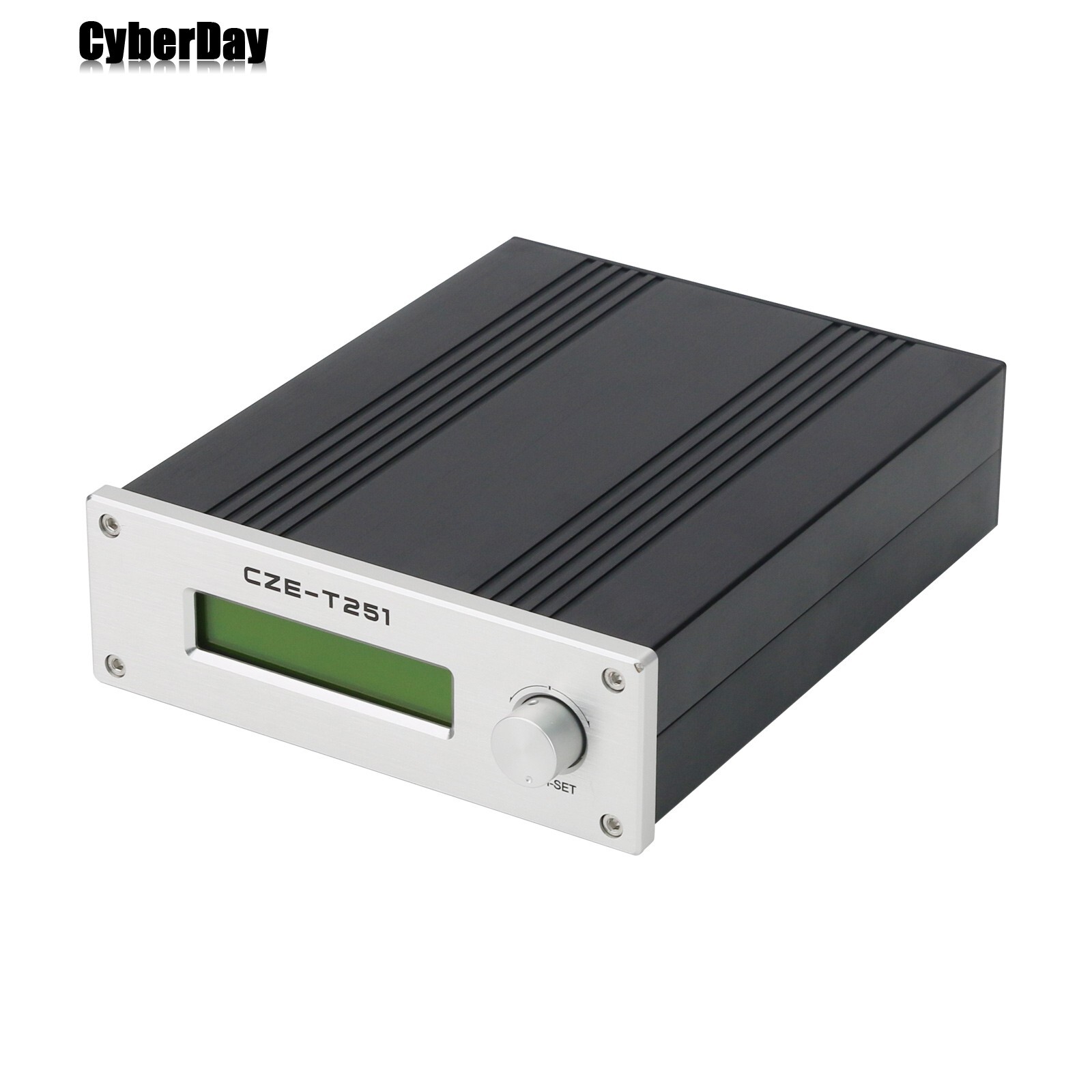 CZE-T251 FM Transmitter 0-25W 87-108MHz Mono Stereo PLL Broadcast Station new