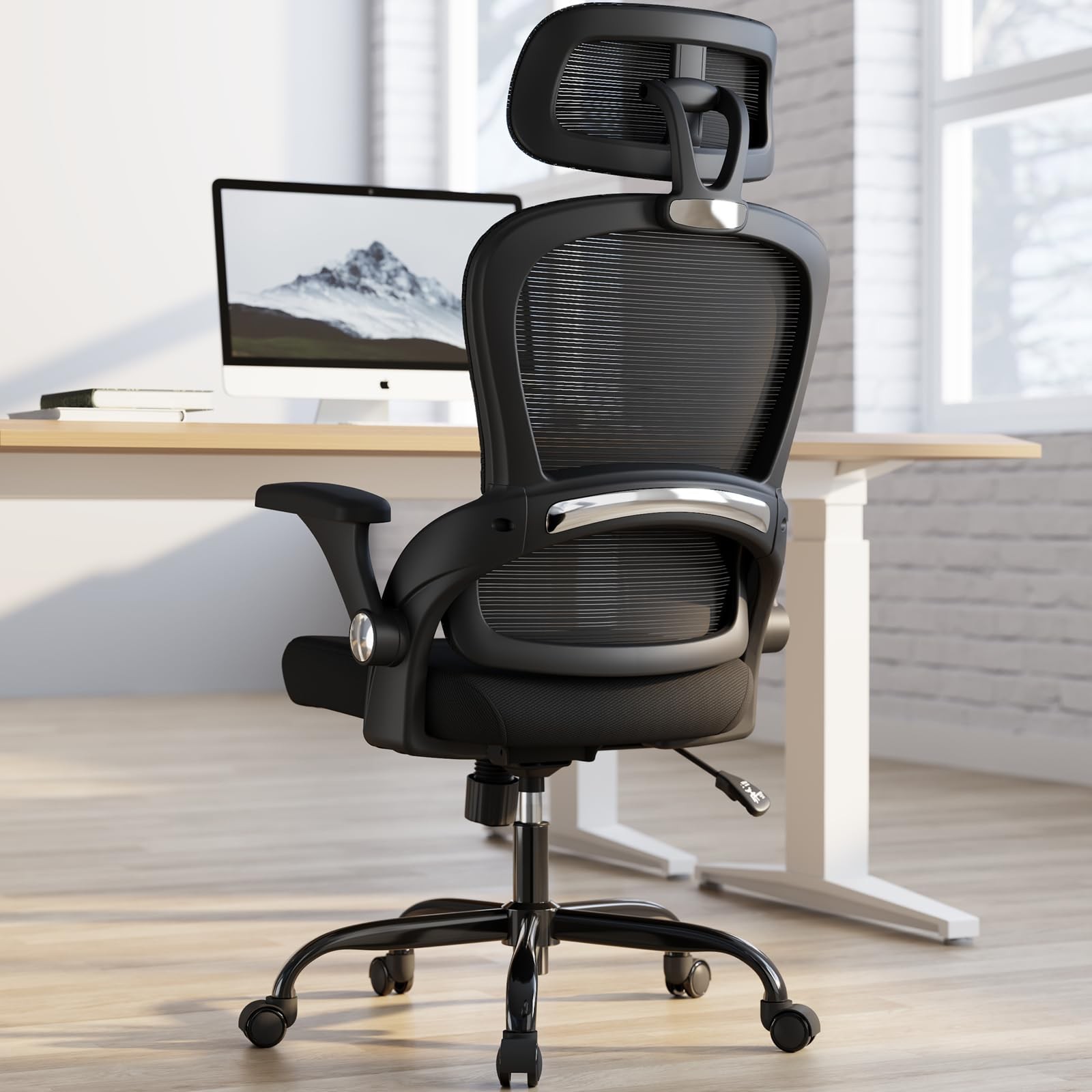 TRALT Office Chair - Ergonomic Office Chair with Back Support - Scratch & Dent