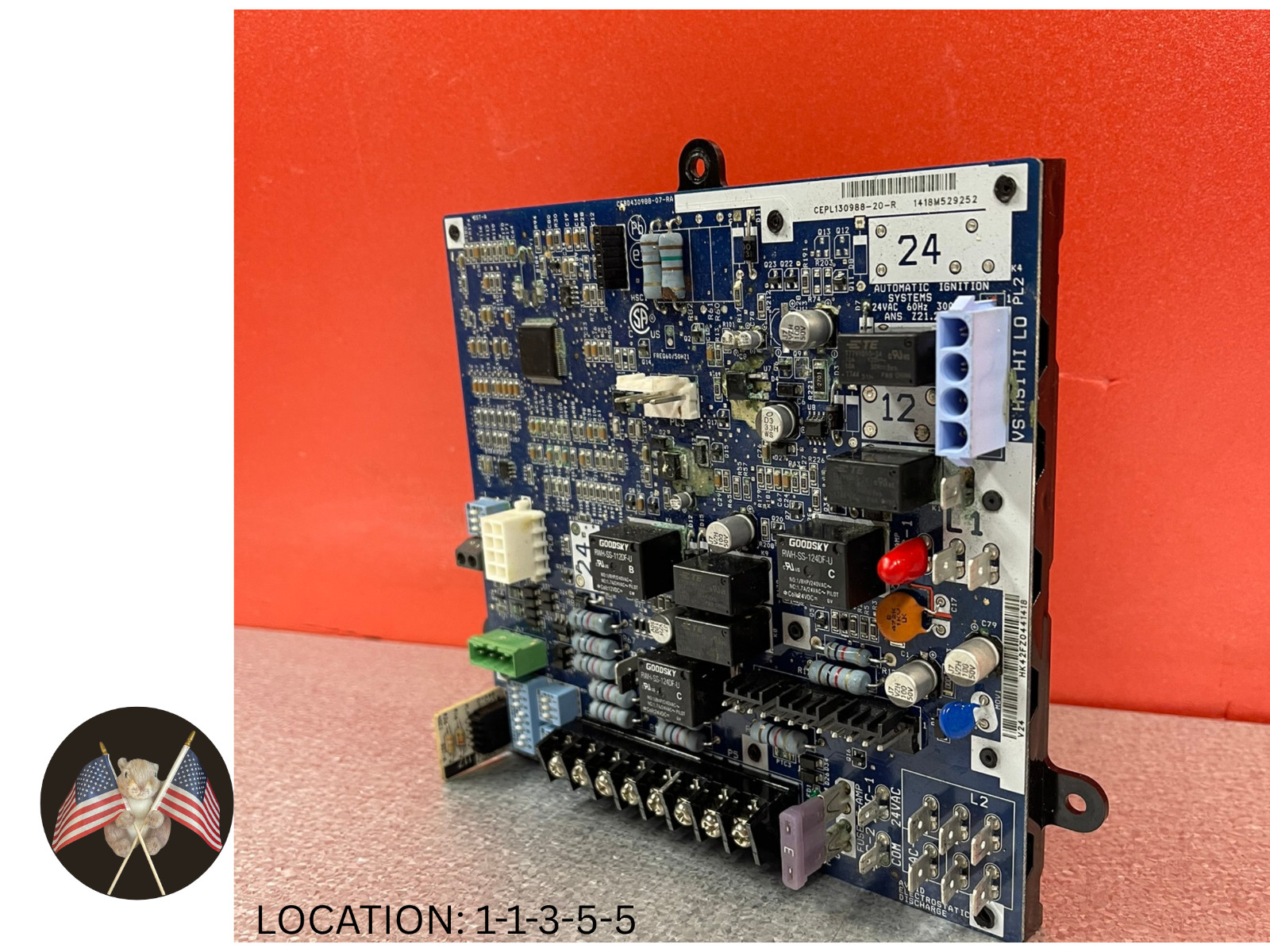 FURNACE CONROL BOARD - PART # CEBD430988-07-RA