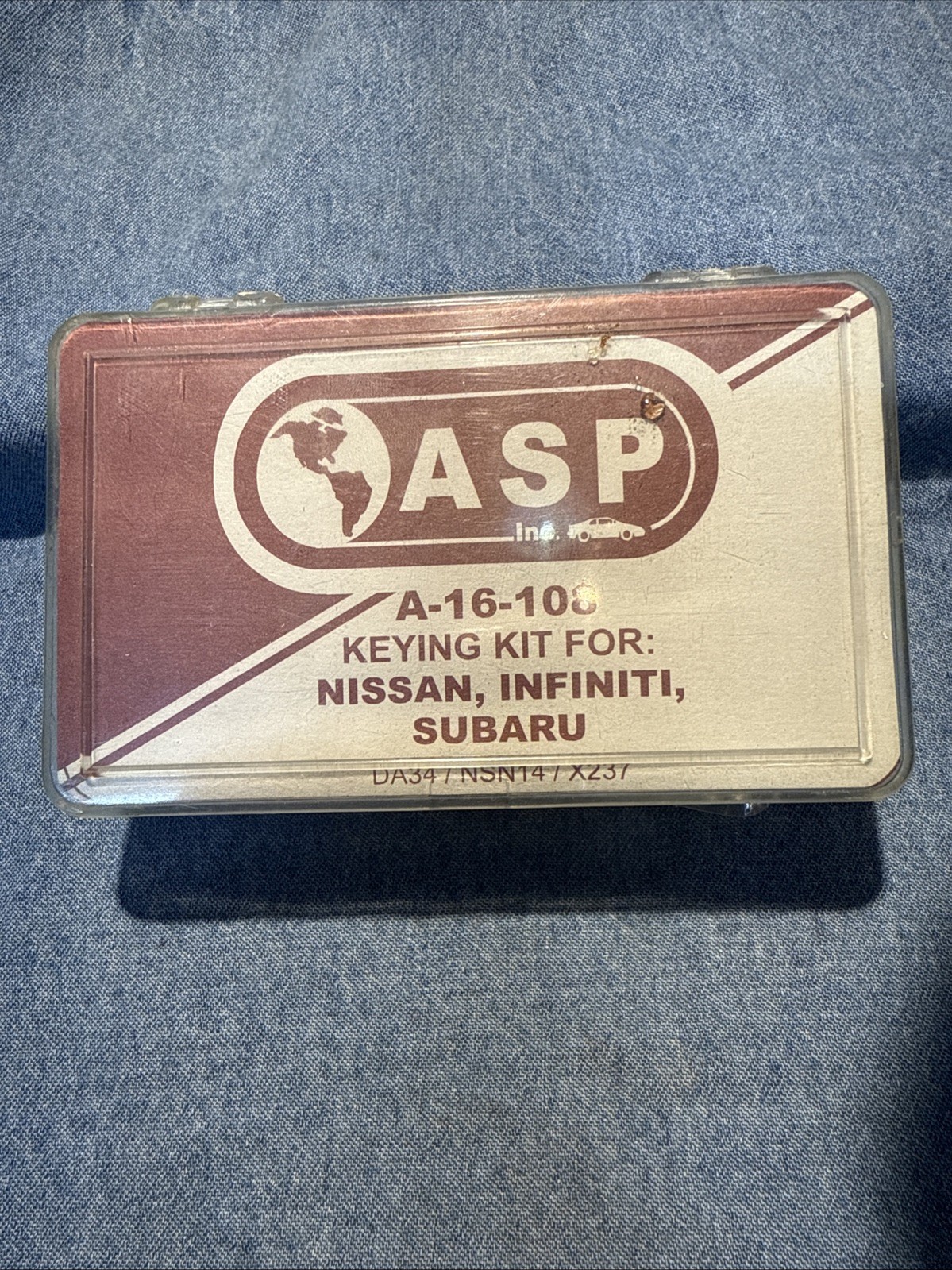 Nissan, Infiniti & Subaru Keying Kit, ASP A-16-108  New Old Stock Complete?