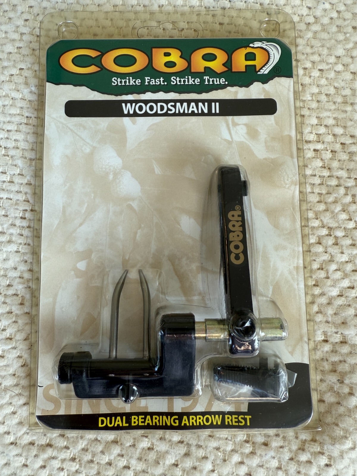 Cobra Archery Woodsman II Flipper Rest NOS