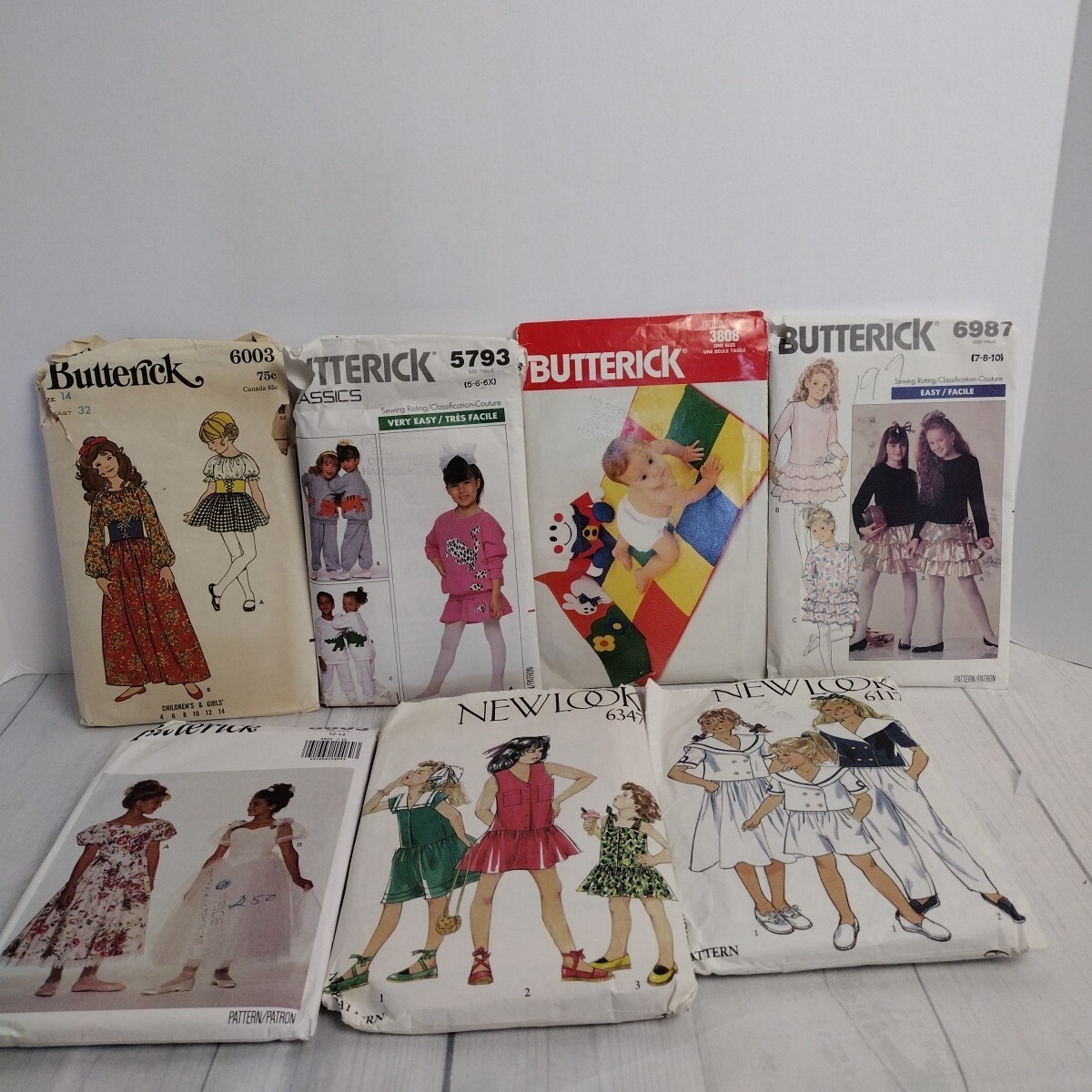 BUTTERICK & Newlook Sewing Patterns Lot Of 7