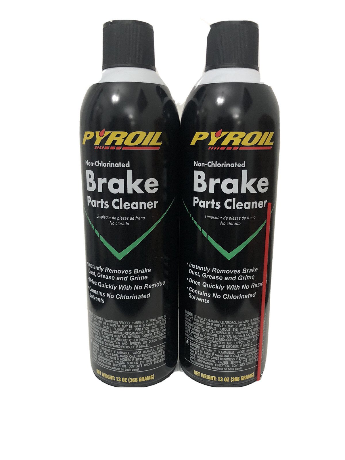 Pytroil Brake & Parts Cleaner - 13 OZ Non-chlorinated (2 Pack)