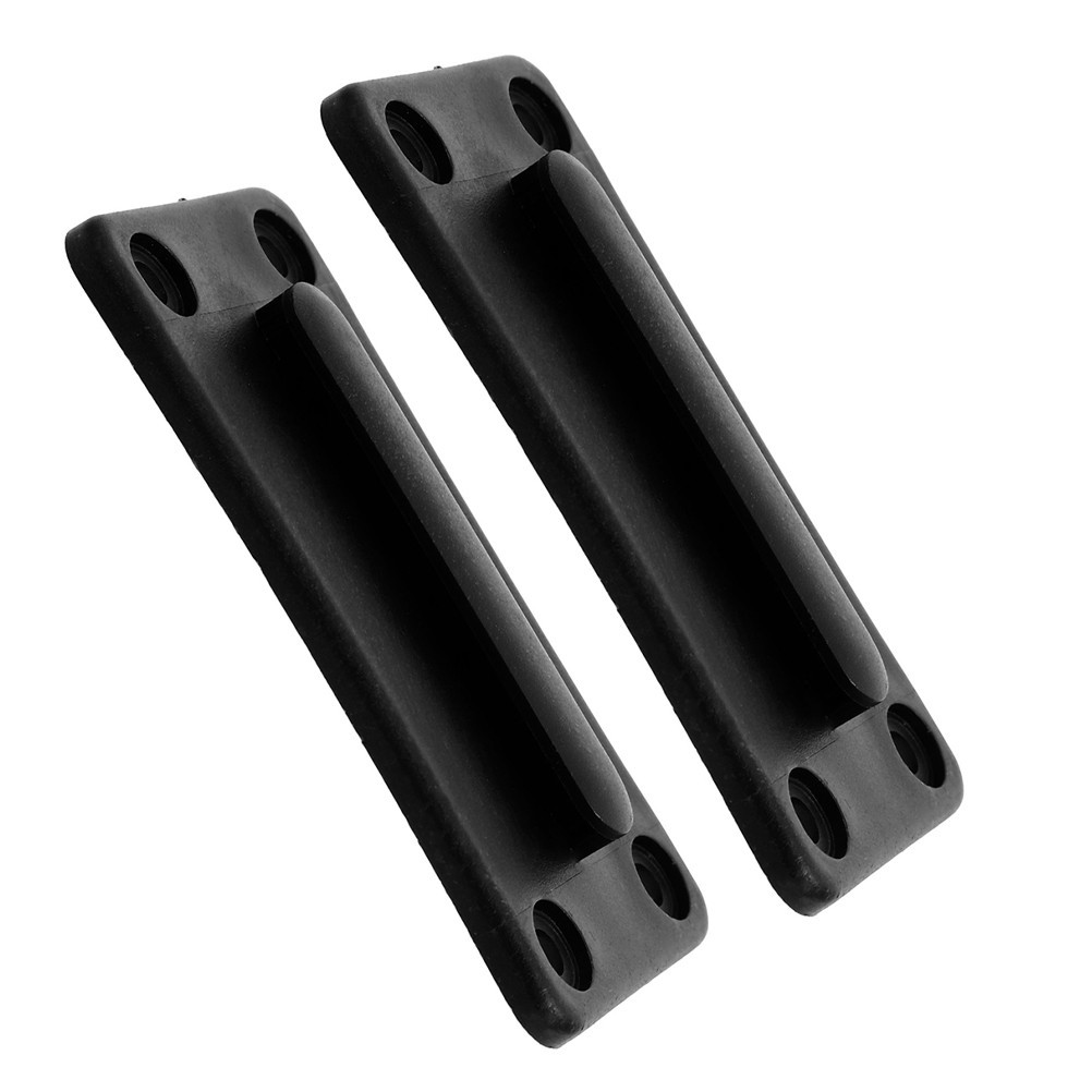 2 Sets ABS Retractable Belt Barrier Wall Mount Clips for Home Use