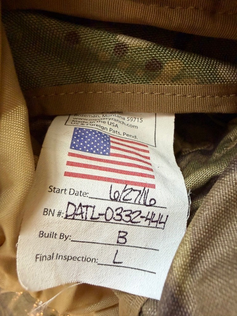MYSTERY RANCH DATL MULTICAM CAMO RUCKSACK BACKPACK