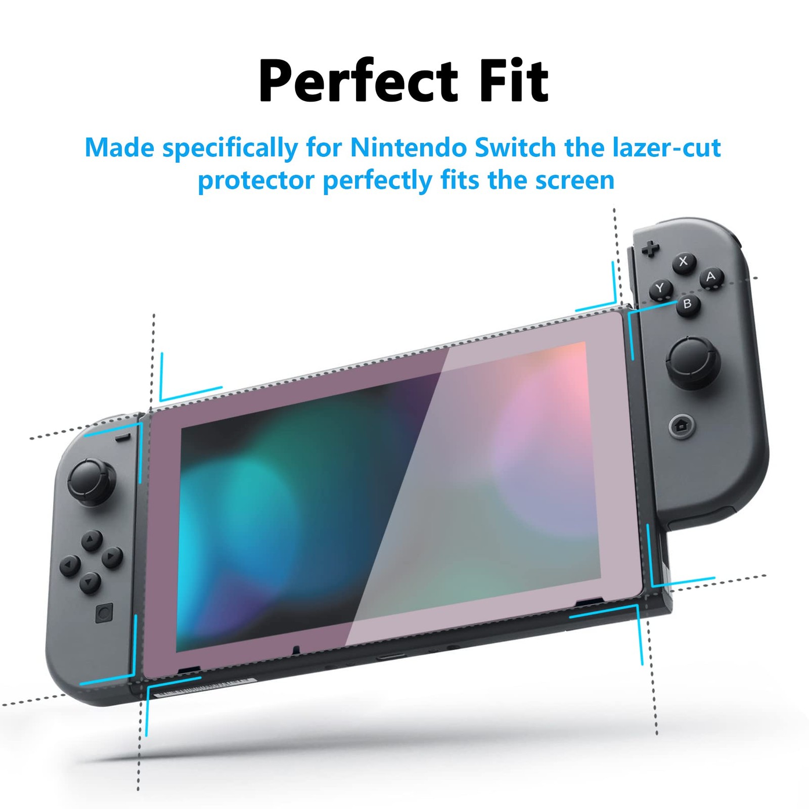 switch protective film dark grayish violet