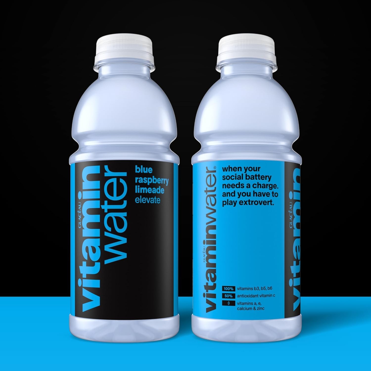 vitinwater elevate blue raspberry limeade