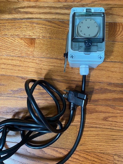 Briidea Mechanical De-Icer Controller Adjustable Thermostat Temperature Contr...