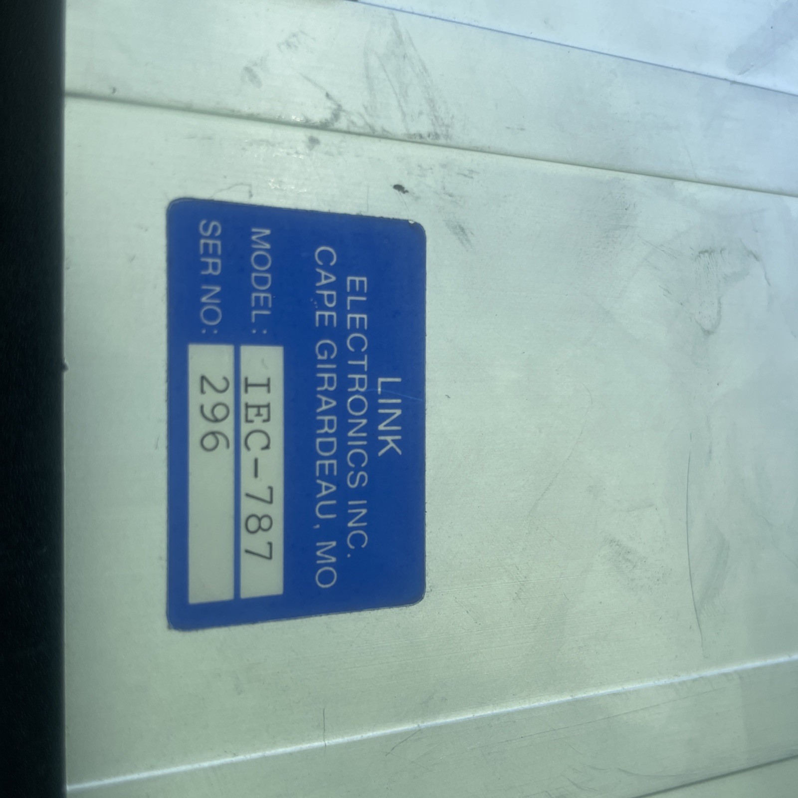 Link Electronics IEC-787 VBI