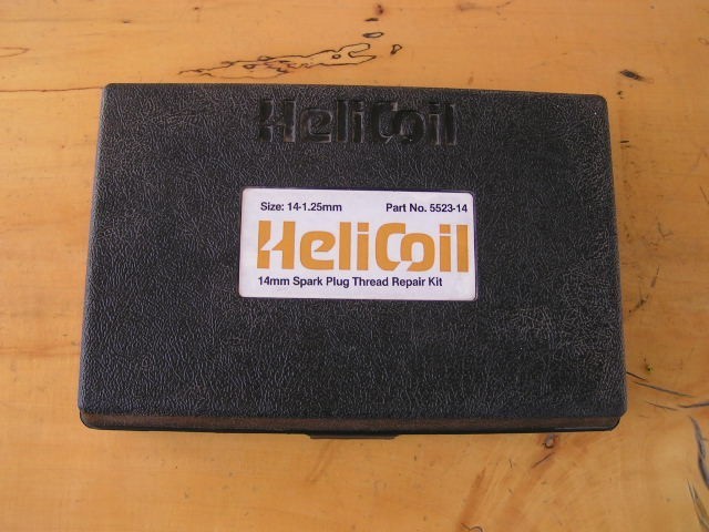 Helicoil Spark Plug Repair Kit 5523-14 With inserts & Case