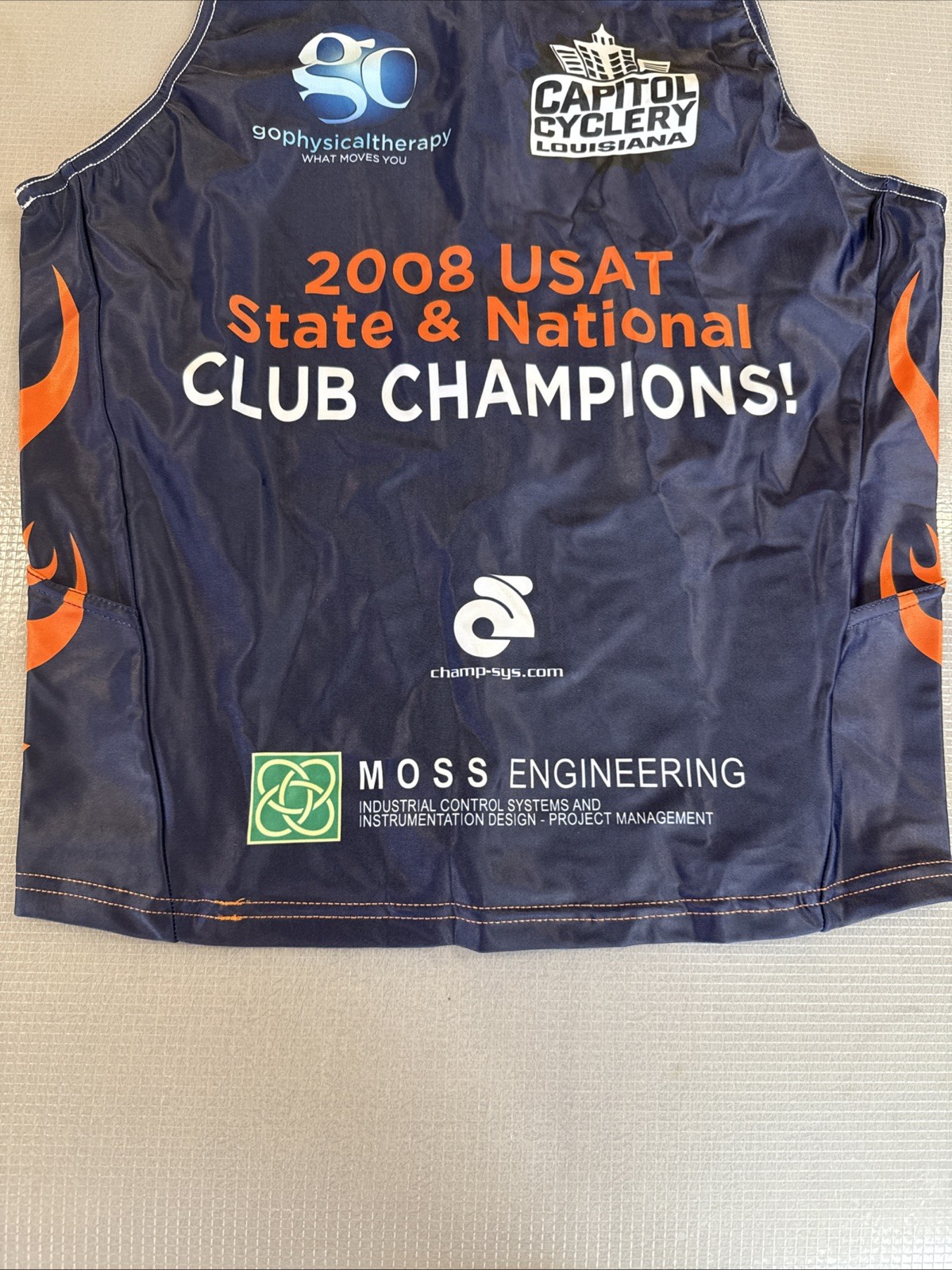 Champion System Men’s Tri Triathlon Top Large L (9433-G)