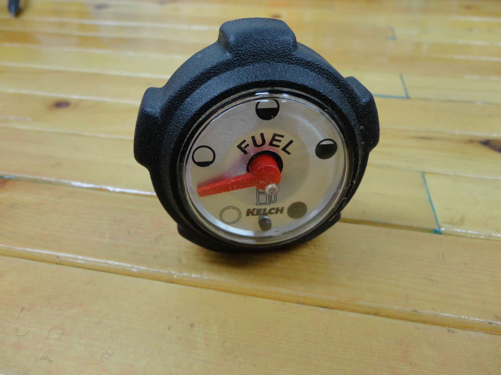 SPEEDWAY GAS CAP WITH GAUGE BRAND NEW KELCH'S NEWEST STYLE  6 INCH GAS CAP