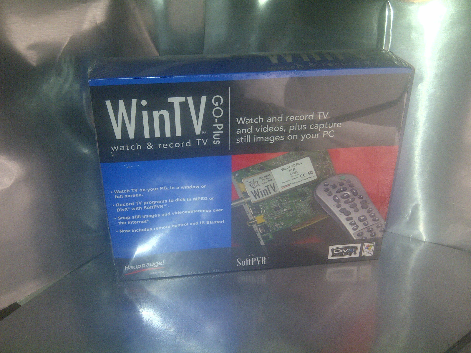 NIB WinTV-GO Plus Model 1033 video capture SEALED!!!