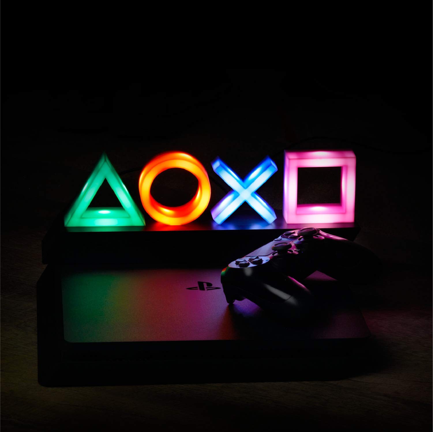 Paladone Playstation Controller Icons Light with 3 Regular, Multicolor