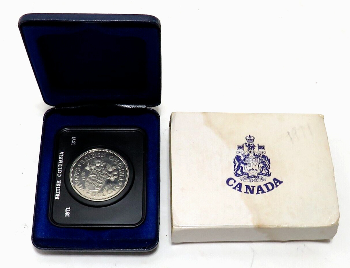 CANADA 1971 DOLLAR ELIZABETH II CANADIAN BRITISH COLUMBIA COIN *