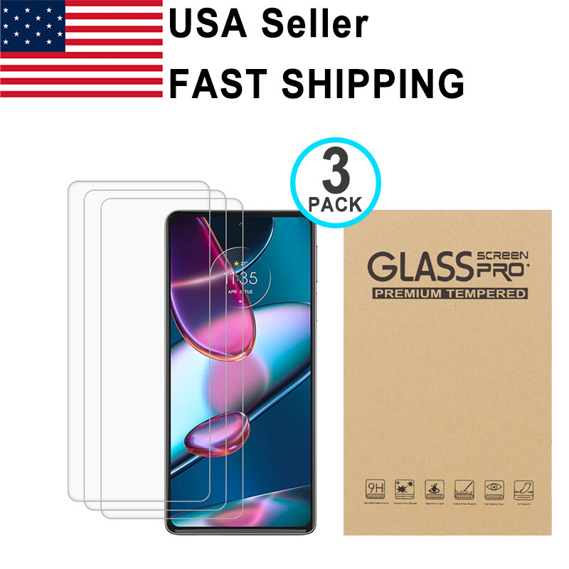 3PACK Tempered Glass For Motorola Edge + 2021 2022 2023 2025 2026 5G UW