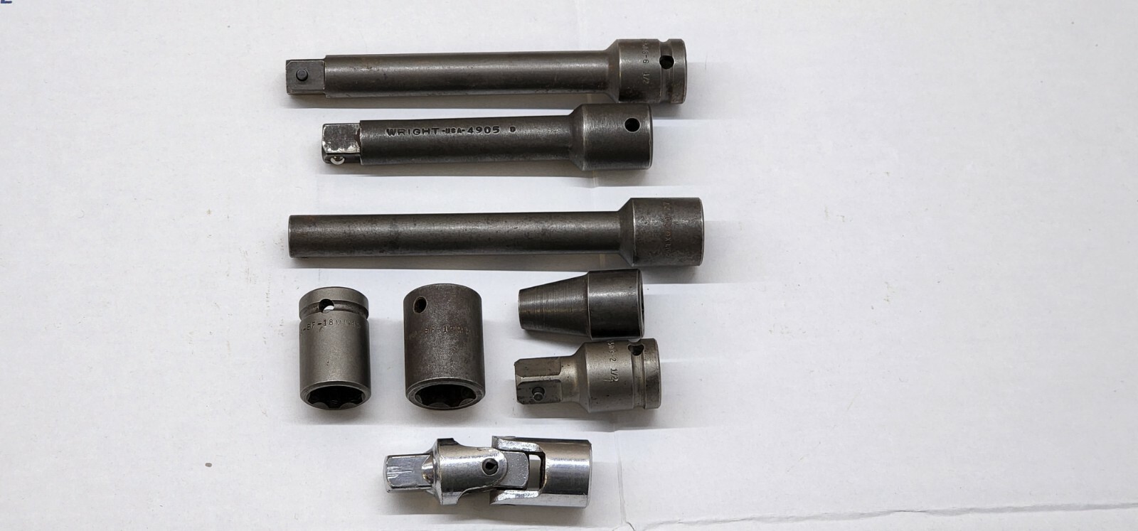 APEX WRIGHT 1/2 EXTENSION SWIVEL EX508-2 6 4905 2772 HEX IMPACT 855 18 19MM TOOL