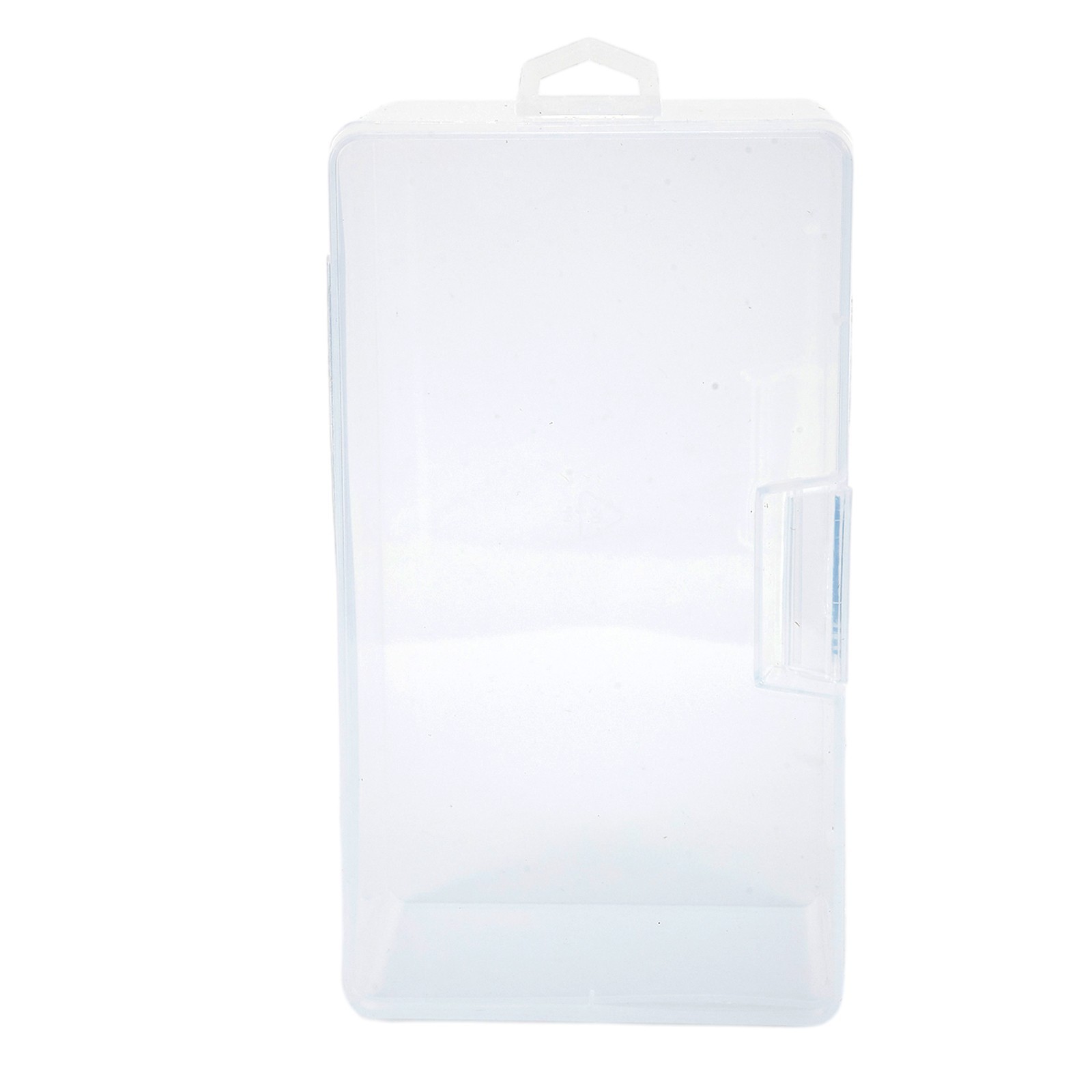 Plastic Storage Box Transparent With Lid Collection Container Organiser