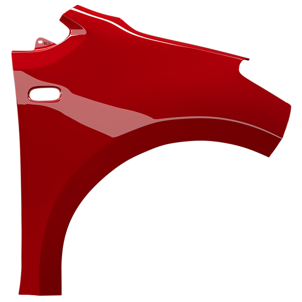 Fender for VW Up! LY3D Right Red 2012-2016 Front Painted New