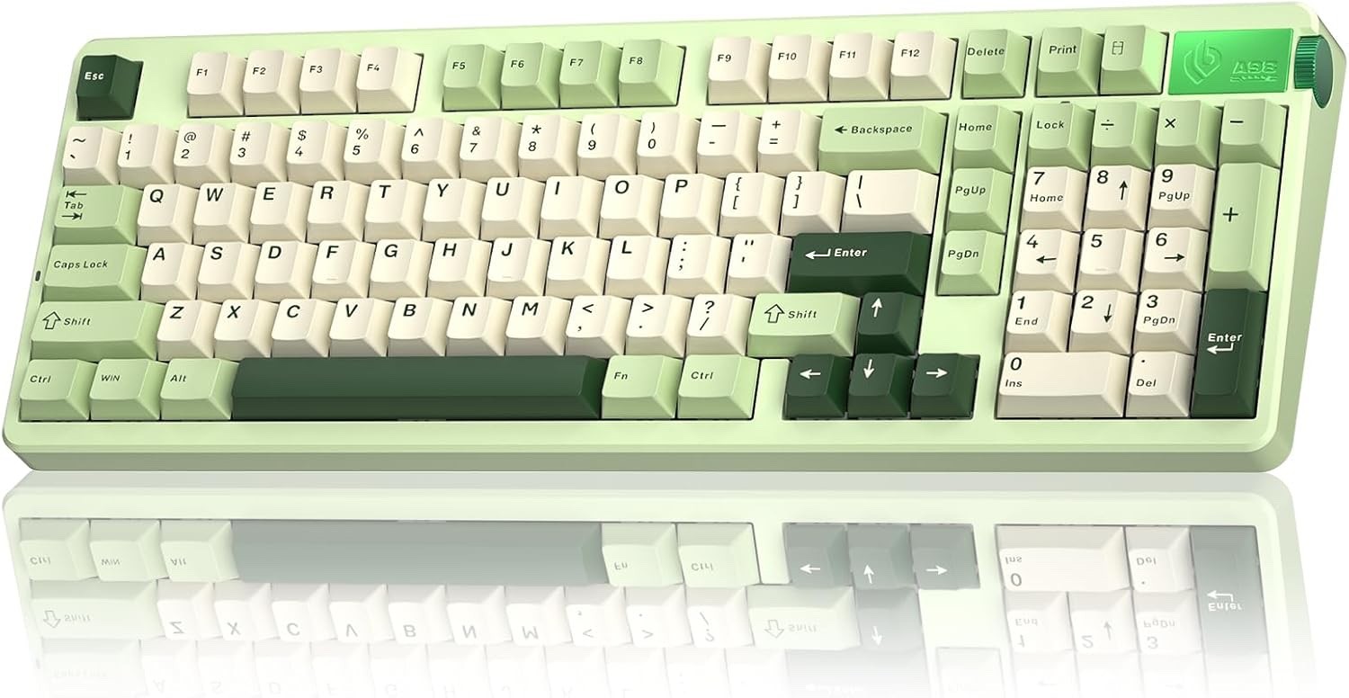 CORBOBO LEOBOG A98-96% Mechanical Keyboard Wireless Tri-Mode Hot Swapable, RGB