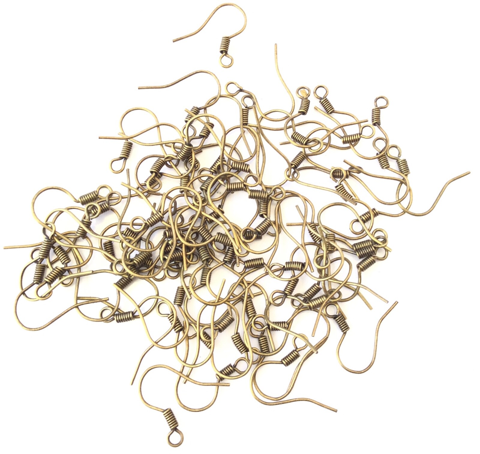 500 Antique Bronze Ear wire Hook- Jewelry Earring Findings