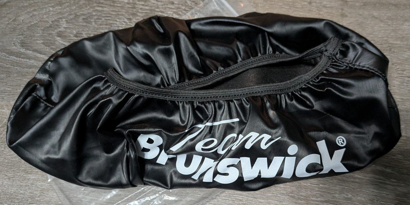 Team Brunswick Shoe Shield Bowling Shoe Cover, Single, Black
