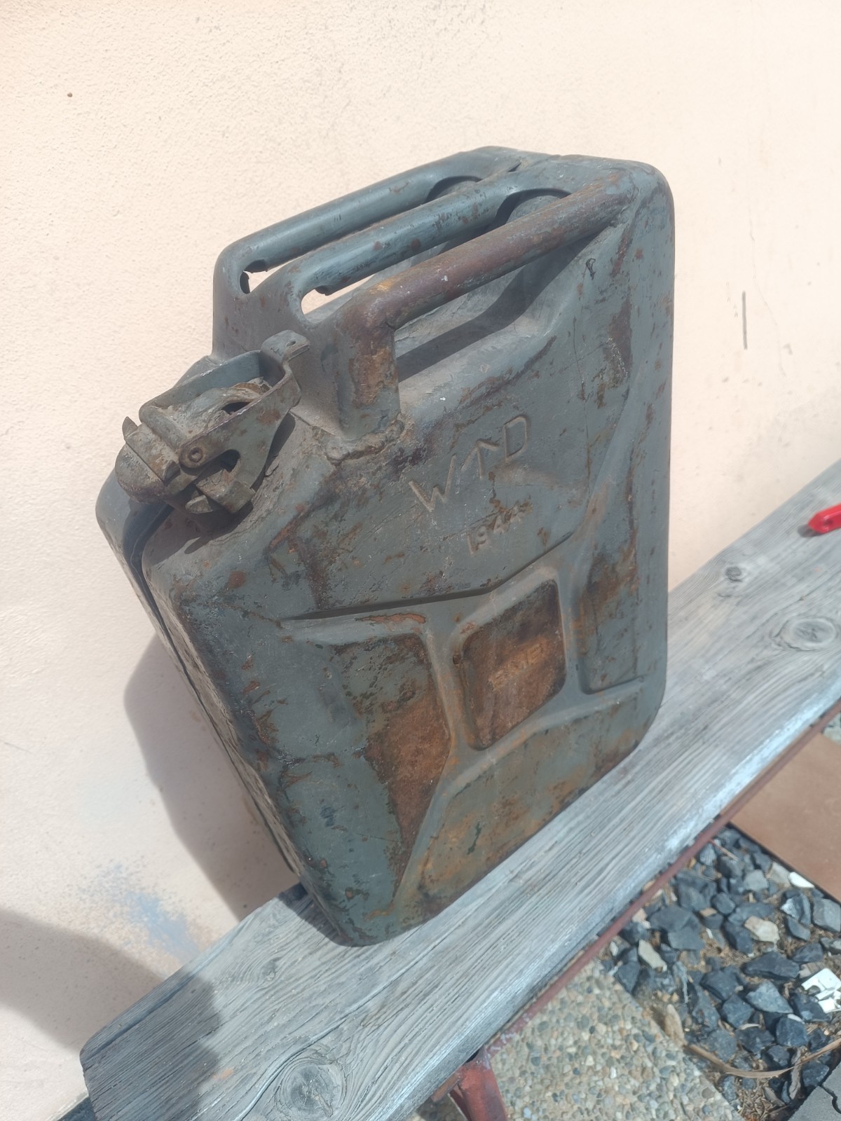 British Jerry Cann WW2 BMB WD 20L 1944