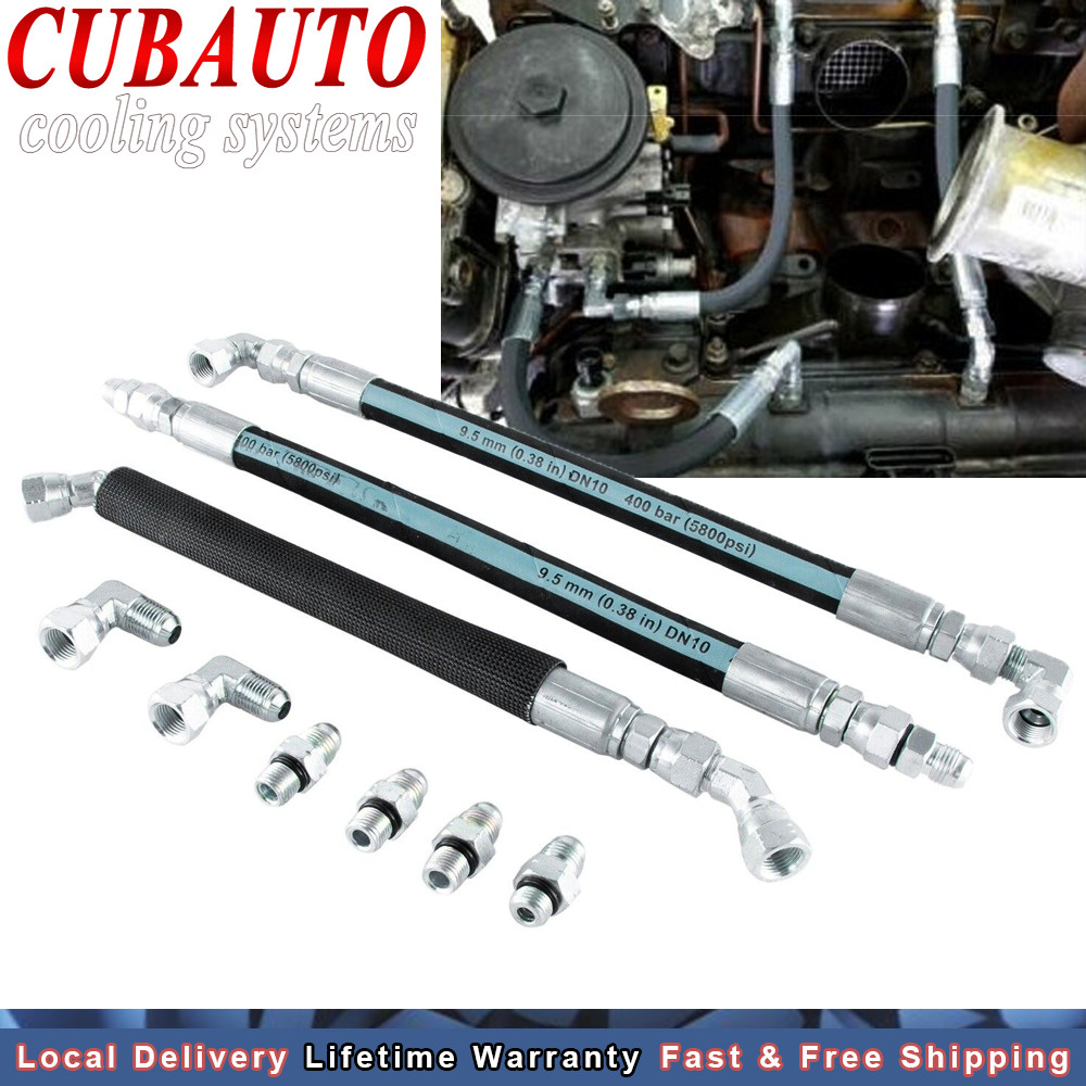 High Pressure Oil Pump HPOP Lines Hose Kit For 1999-2003 Ford 7.3 Powerstroke