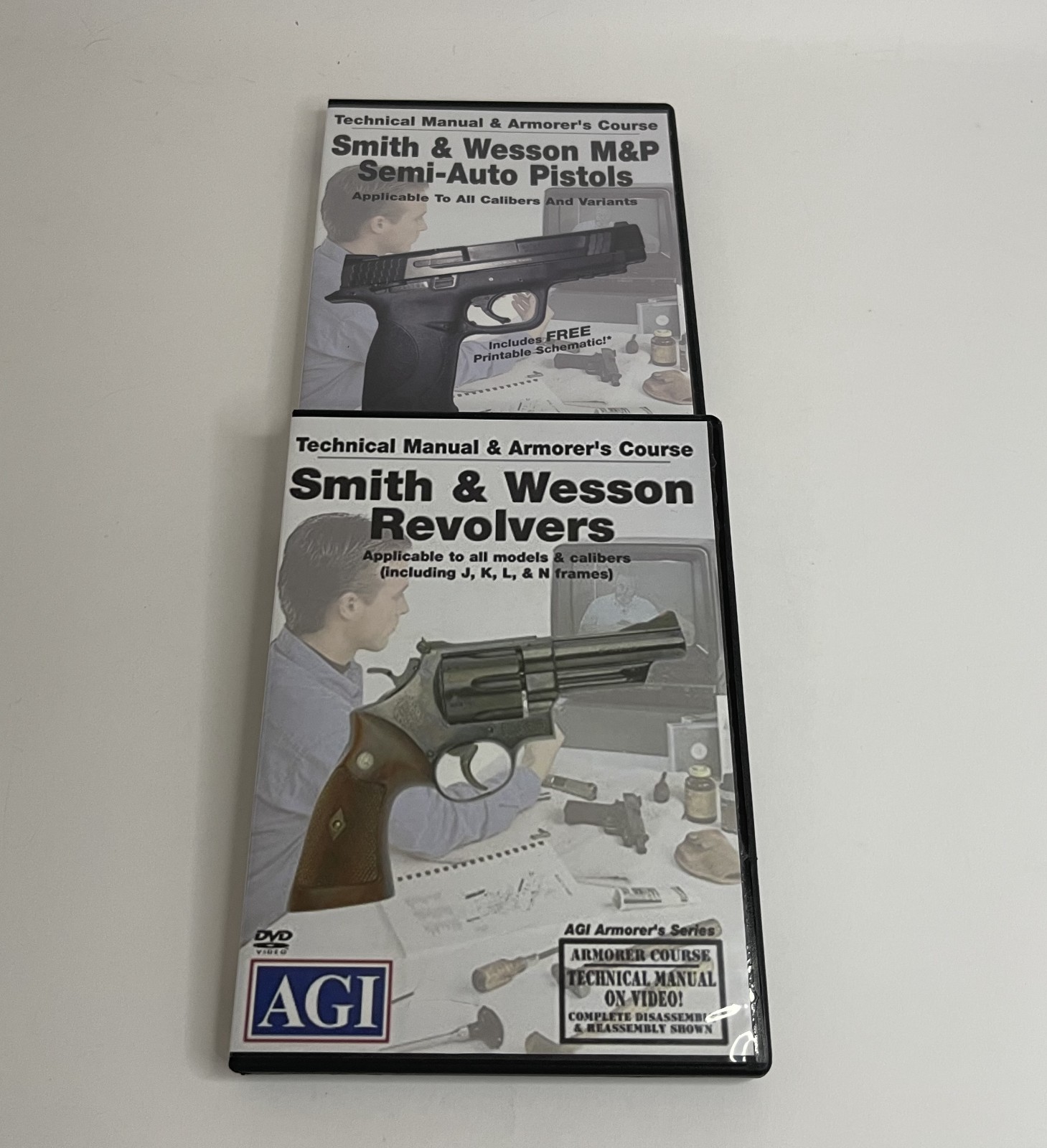 Smith & Wesson Revolvers & M&P Pistols Armorer’s Course (2 DVDs)