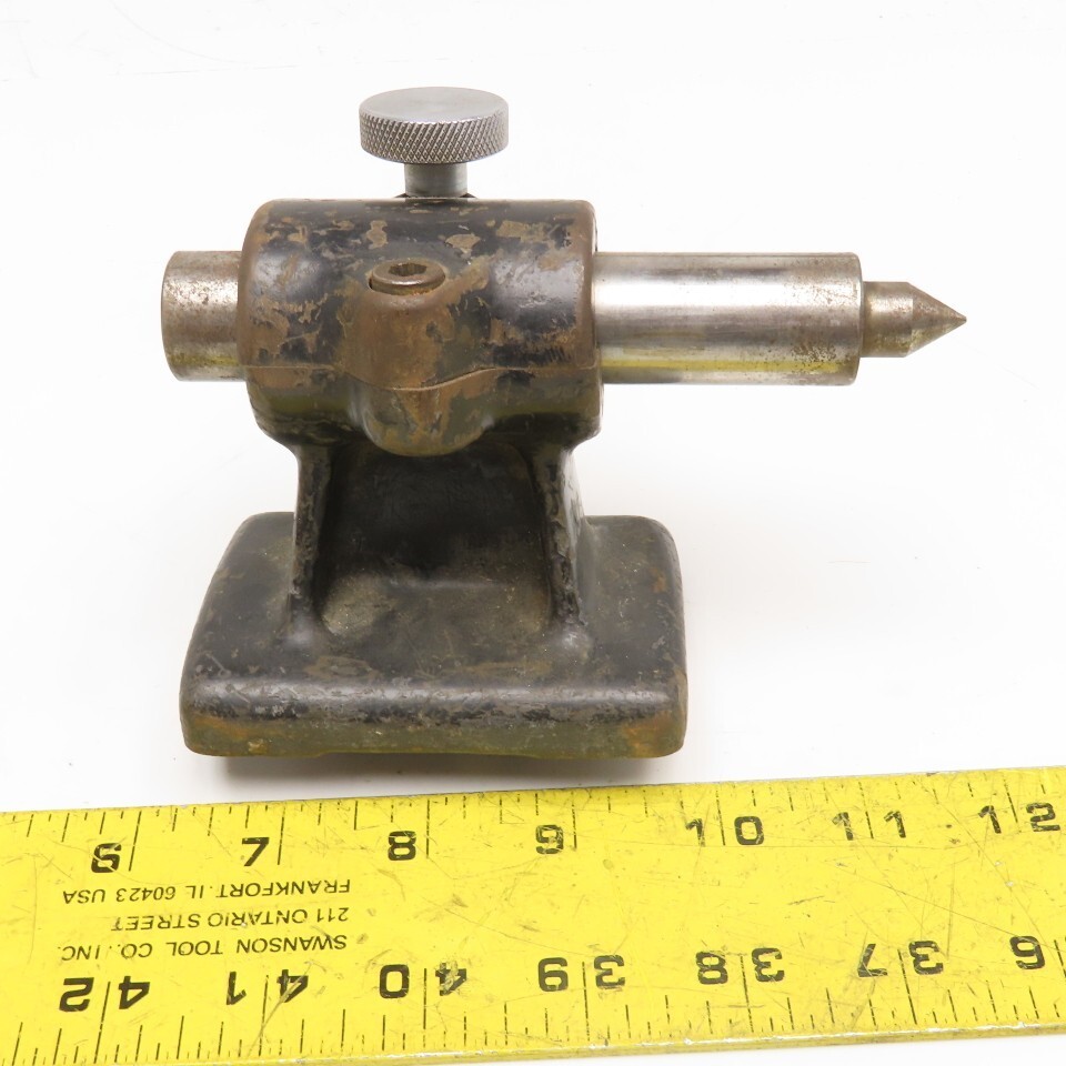 Miniature Tail Stock 2-1/2" Center Height 12mm Keyed Bedway Clamp