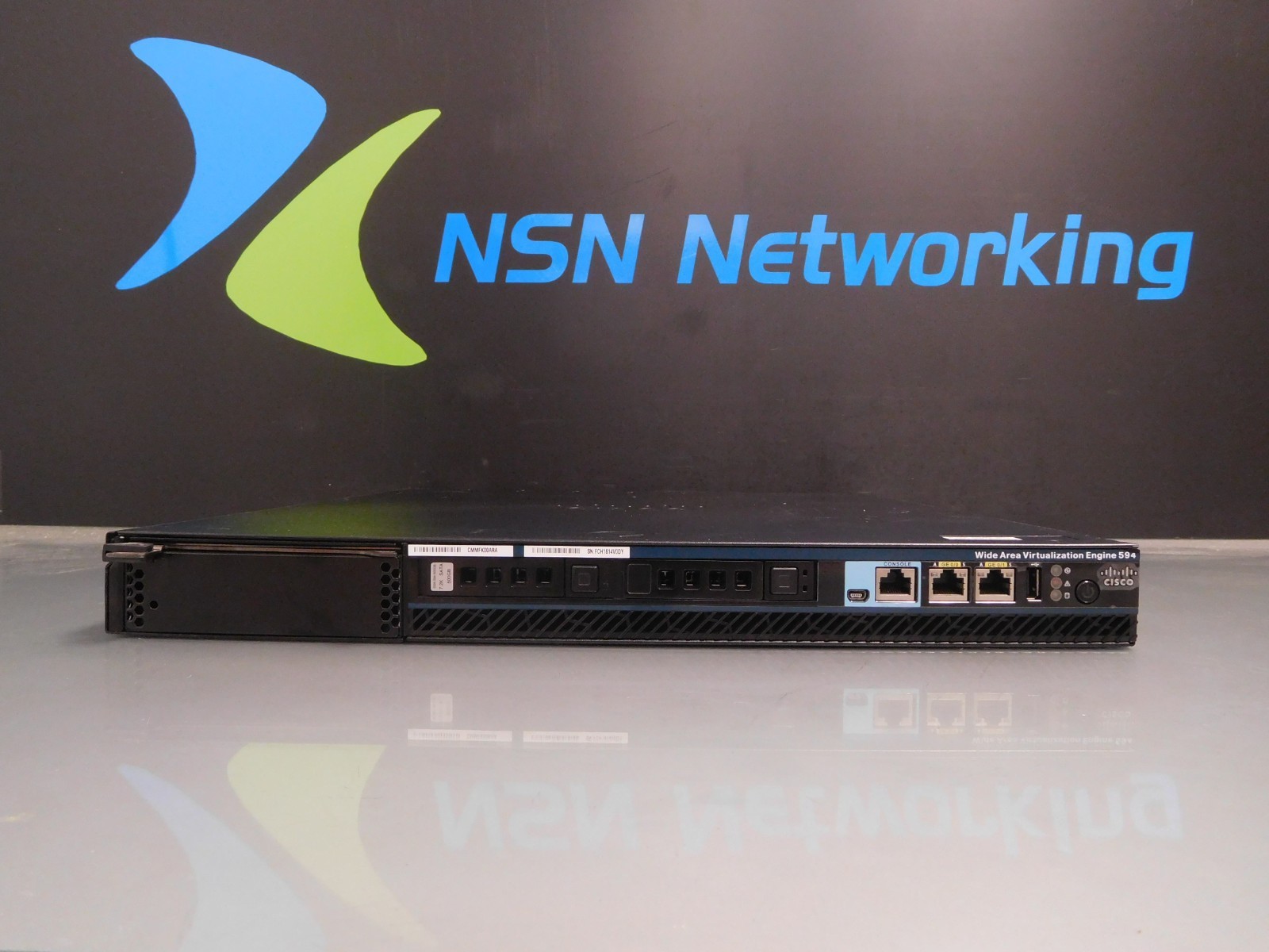 Cisco WAVE-594-K9 Wide Area Virtualization Engine 594 w/ 1x DSK-594-500GB HDD