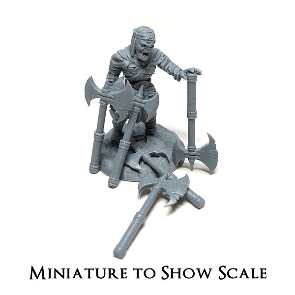 Axe Weapons / Miniature Accessories / Gaming Terrain & Scenery / Dioramas